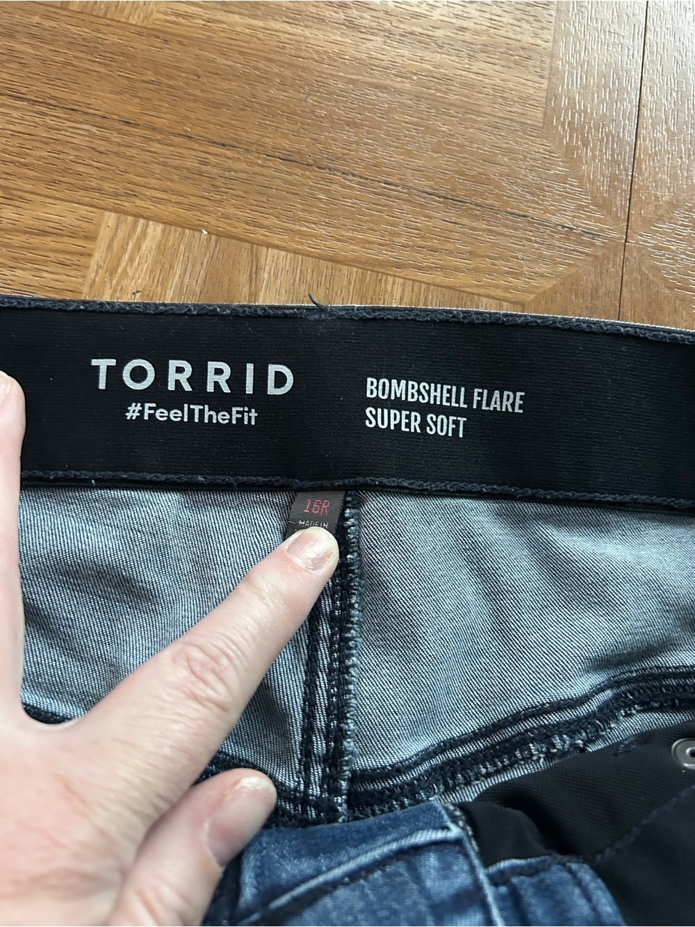 Torrid Rhinestone Jeans- 16 - Picture 5 of 8